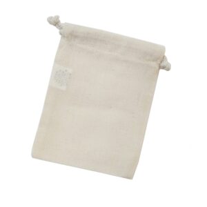 Mini Cotton Drawstring Bag for Soap Nuts - 50 pieces